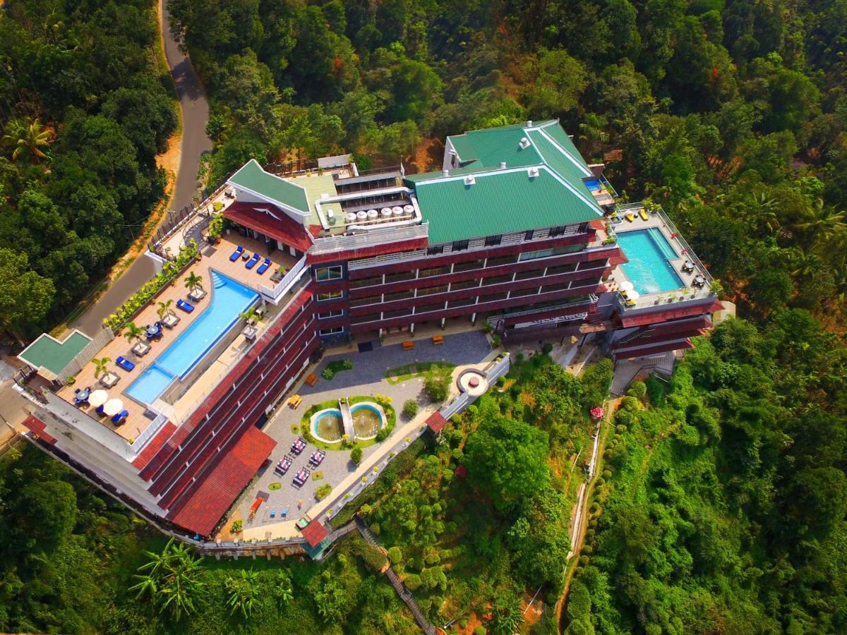 The Panoramic Getaway Hotell Munnar Eksteriør bilde Aerial view of the hotel